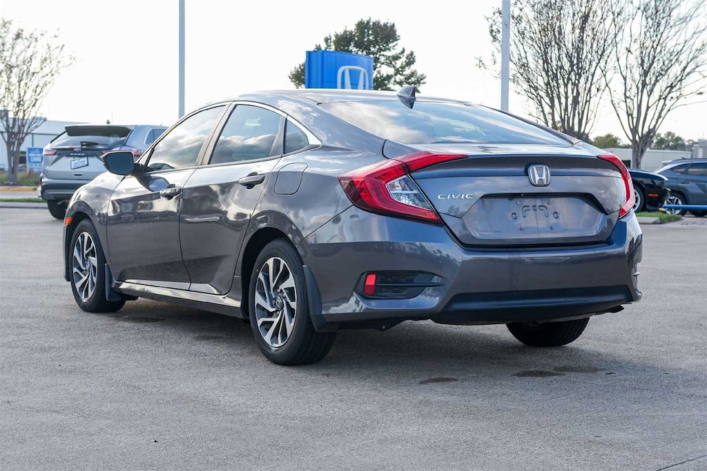 Certified 2018 Honda Civic EX w/Honda Sensing Sedan