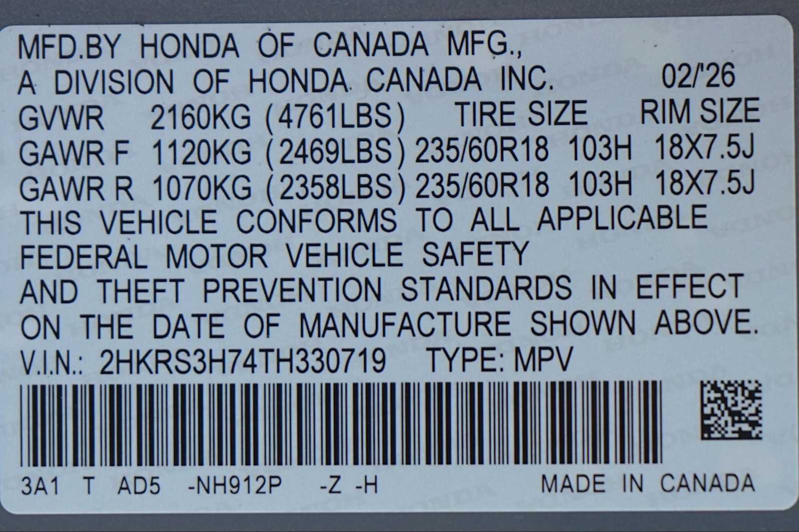 Thumbnail: 2026 Honda CR-V - 21