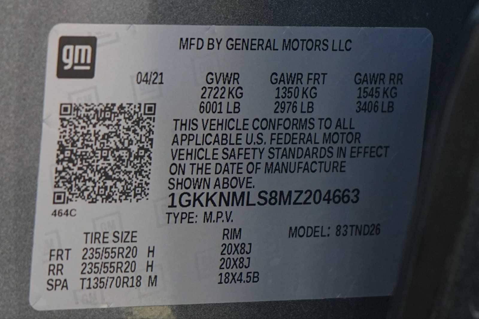 Thumbnail: 2021 GMC Acadia - 30