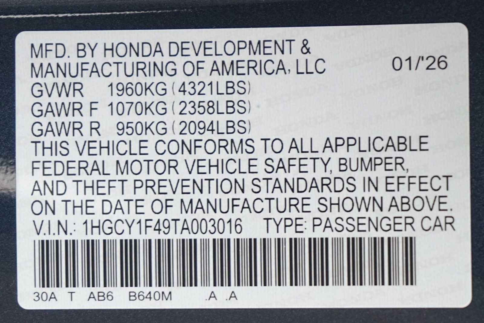Thumbnail: 2026 Honda Accord - 30