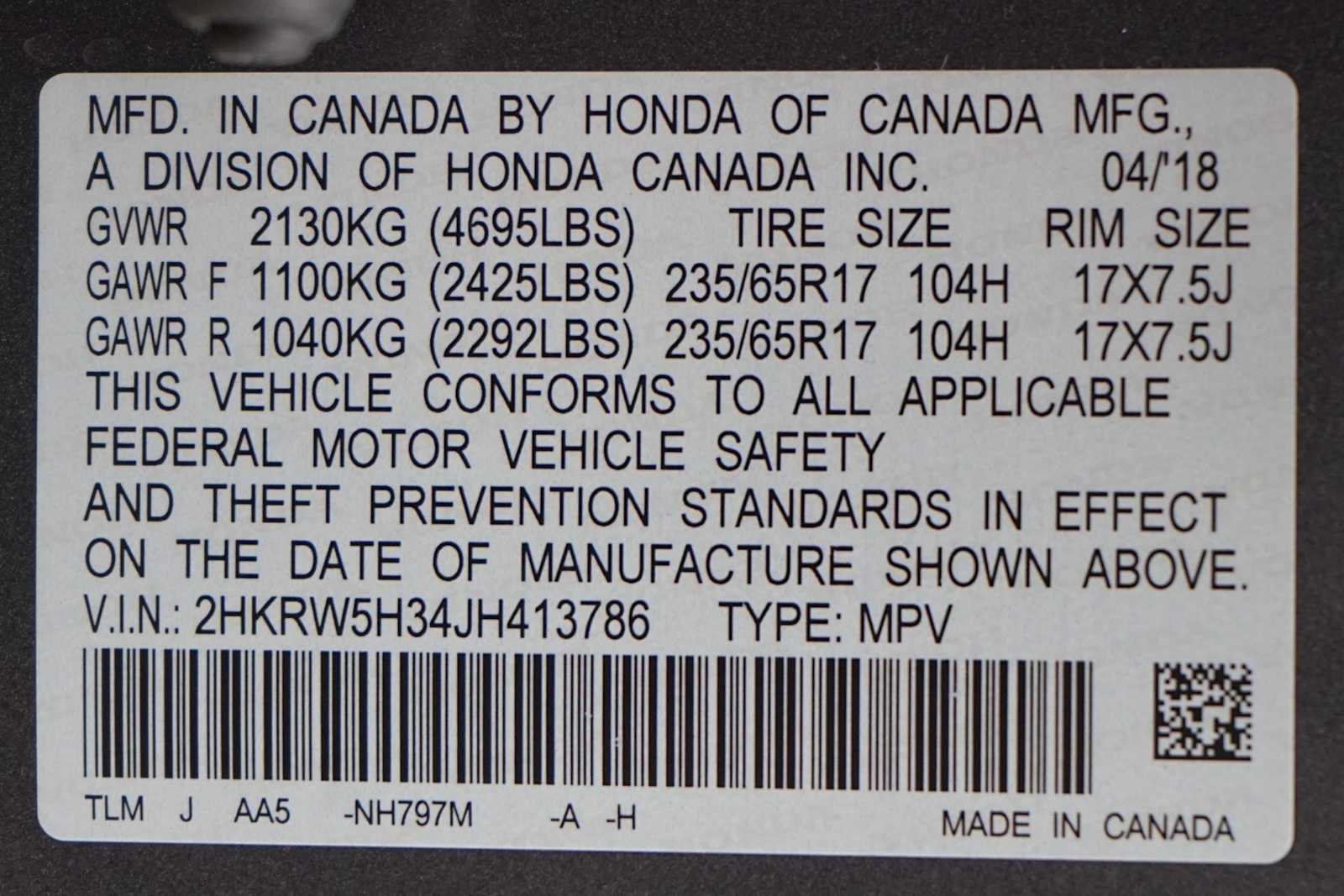 Thumbnail: 2018 Honda CR-V - 30