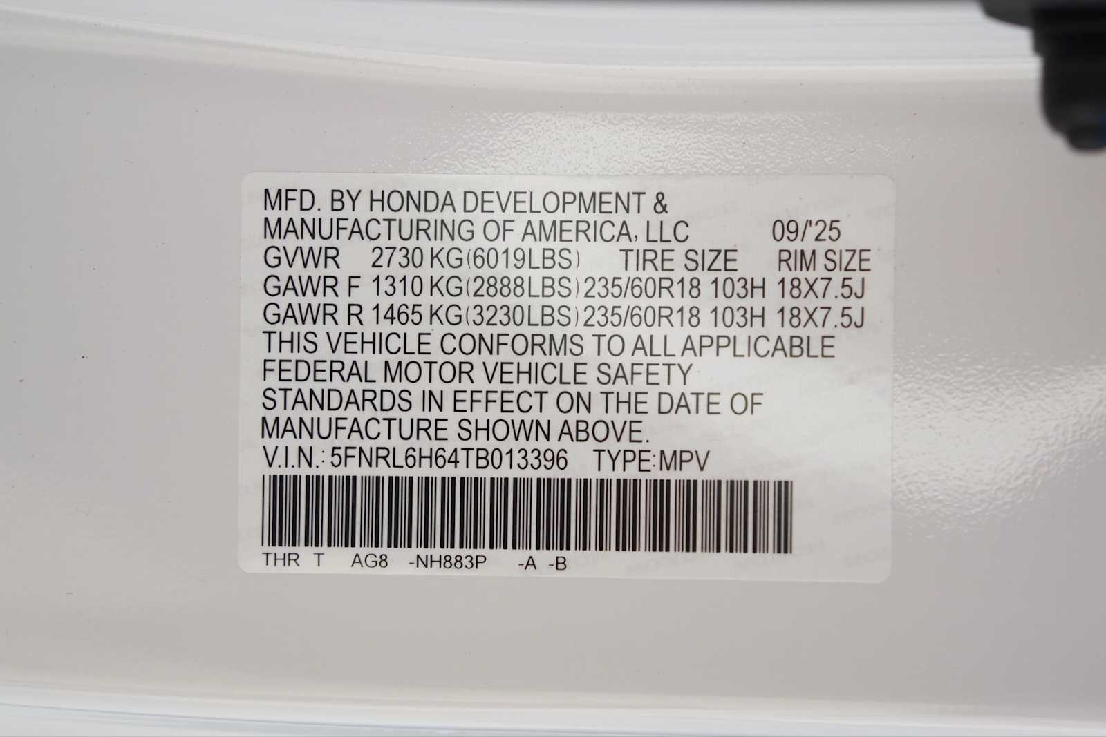 Thumbnail: 2026 Honda Odyssey - 21