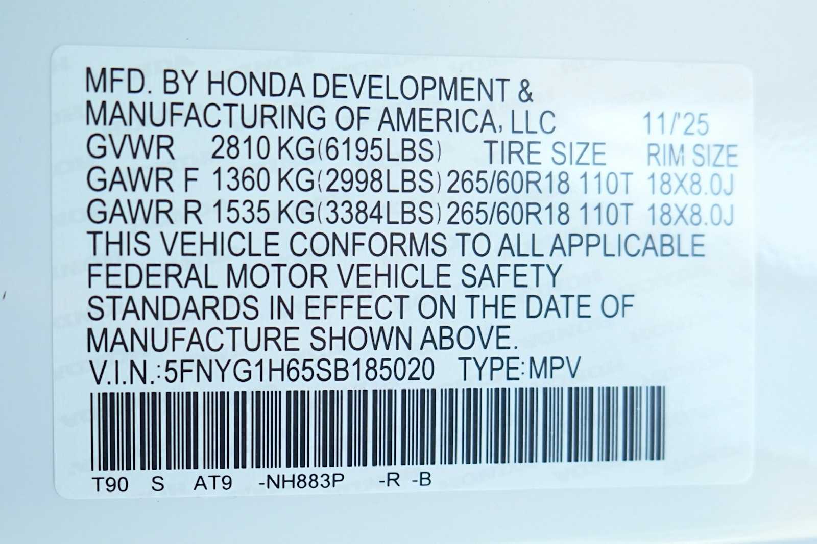 Thumbnail: 2025 Honda Pilot - 21