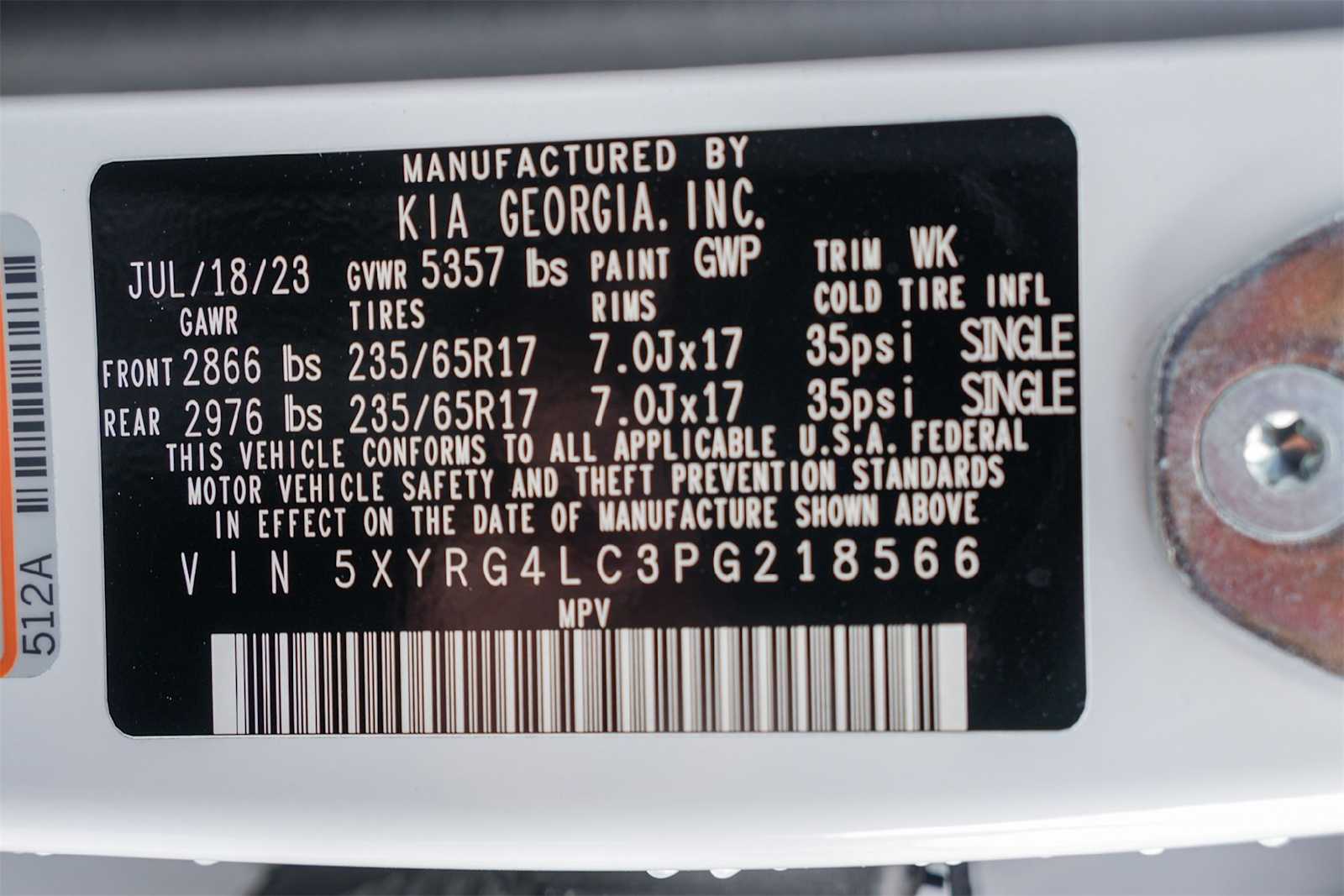 Thumbnail: 2023 Kia Sorento - 30