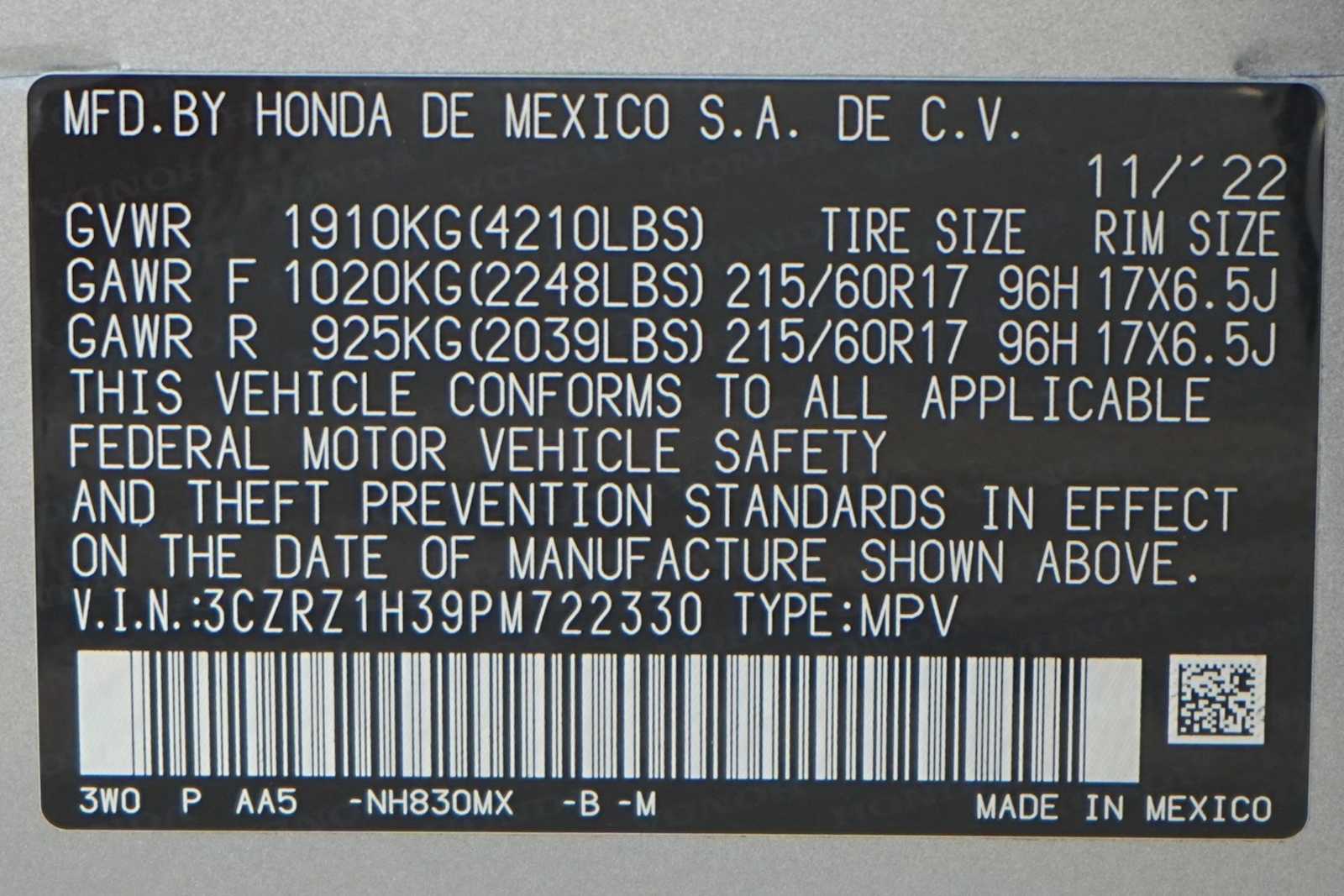 Thumbnail: 2023 Honda HR-V - 30