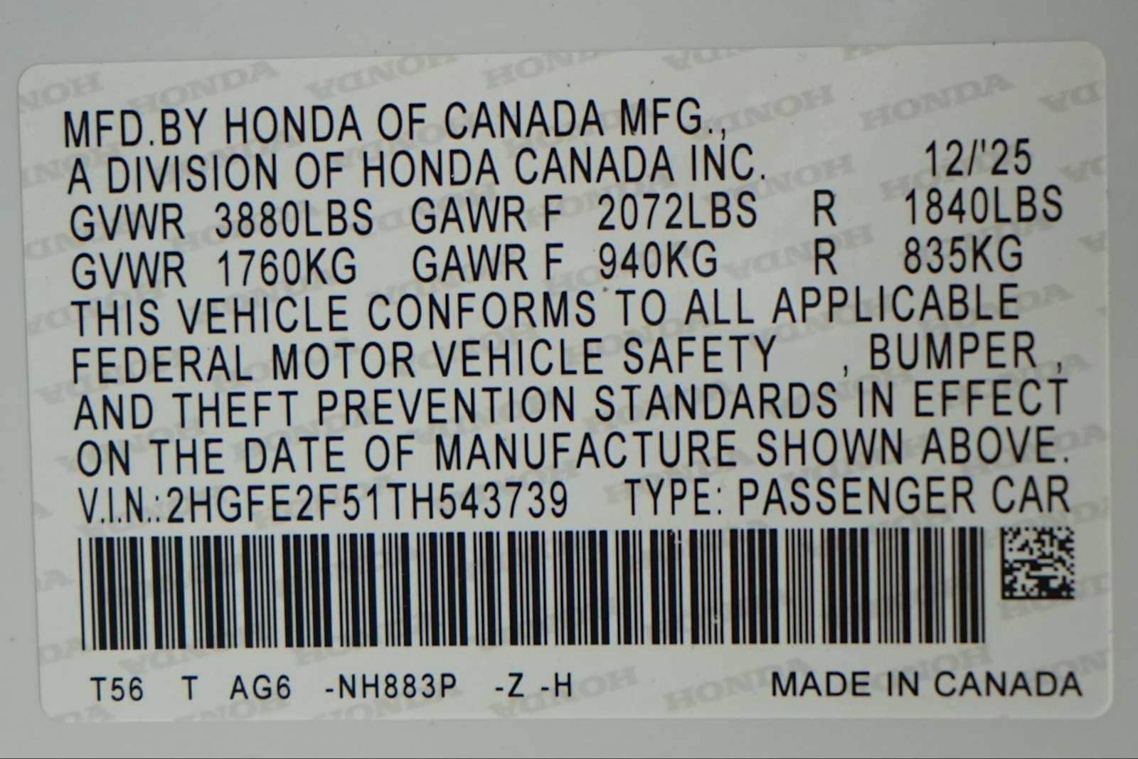 Thumbnail: 2026 Honda Civic - 21