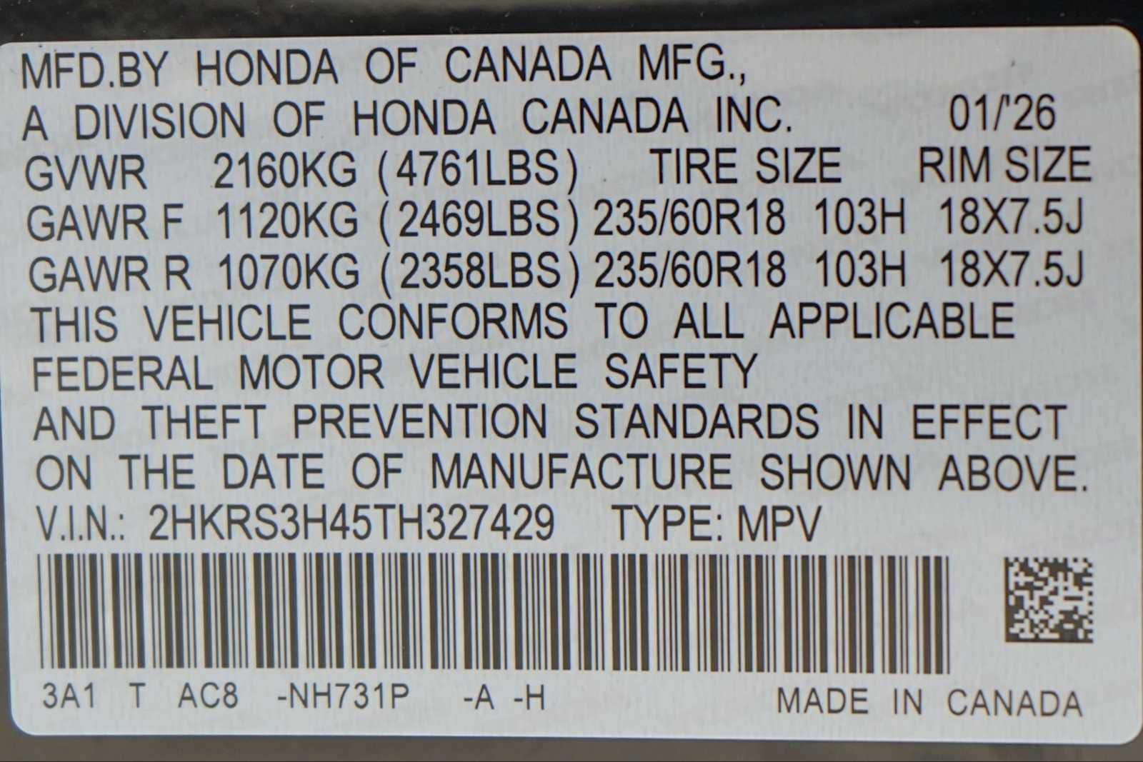 Thumbnail: 2026 Honda CR-V - 21