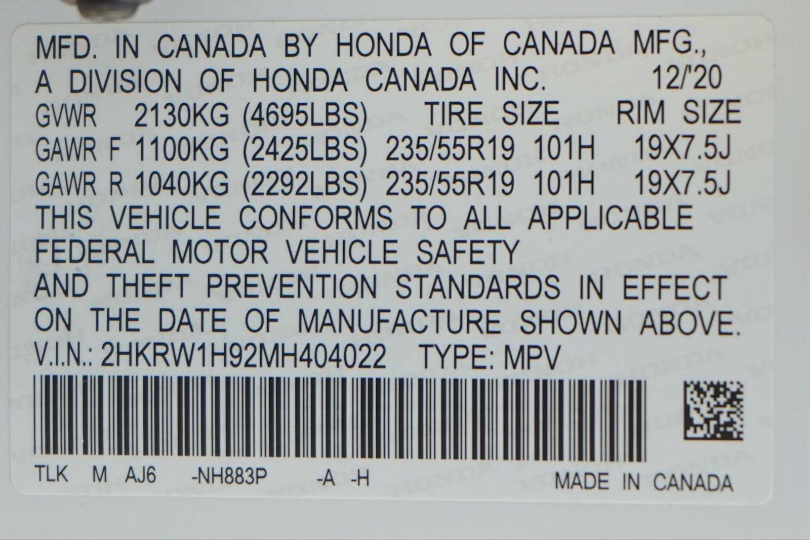 Thumbnail: 2021 Honda CR-V - 30