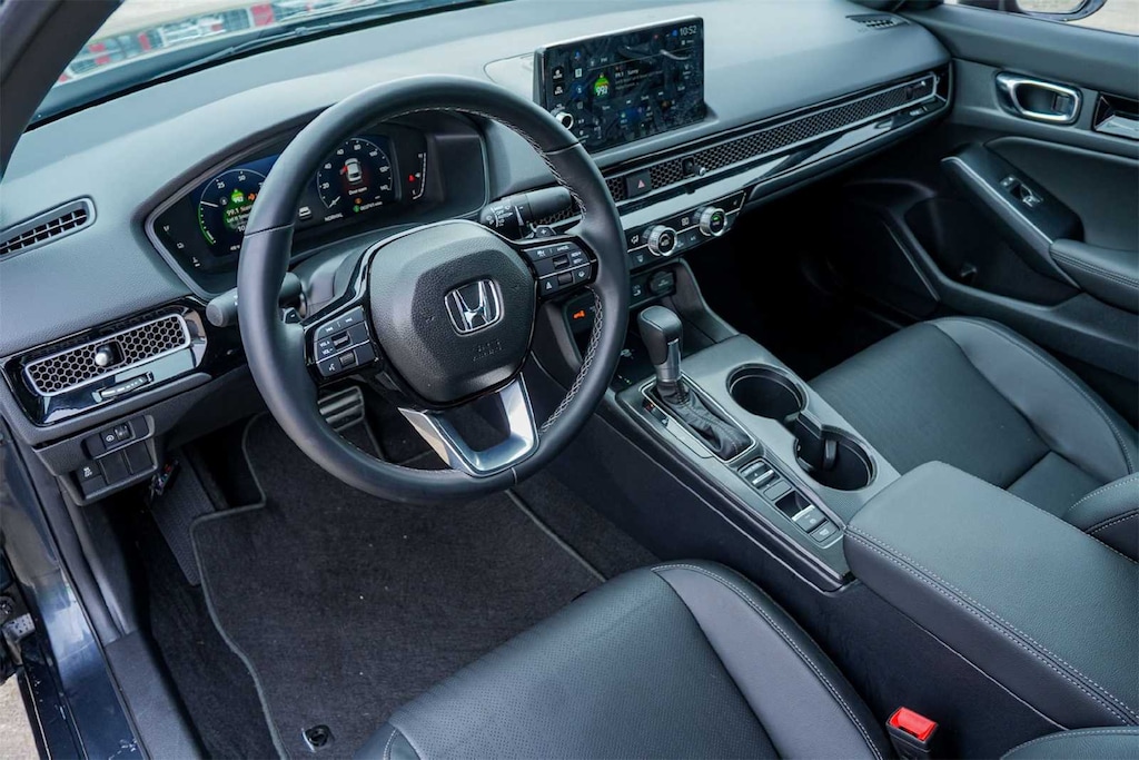 Certified 2025 Honda Civic Hybrid Sport Touring Sedan