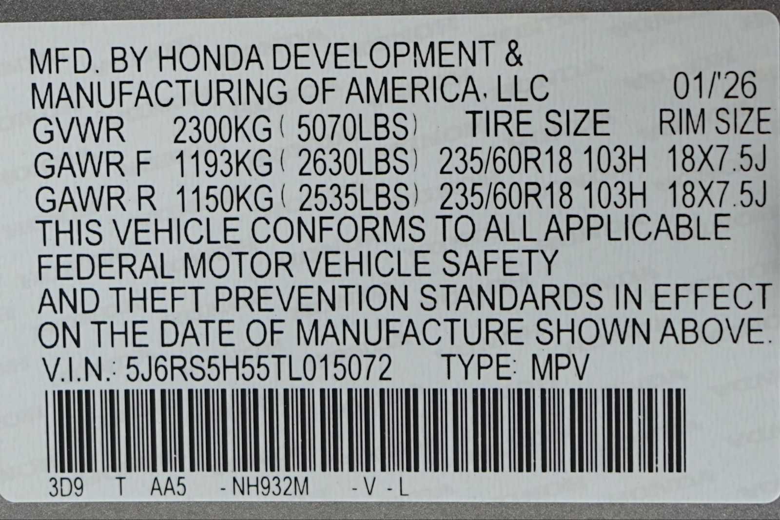 Thumbnail: 2026 Honda CR-V - 21