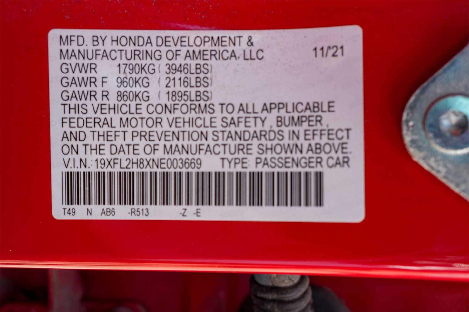 Thumbnail: 2022 Honda Civic - 30