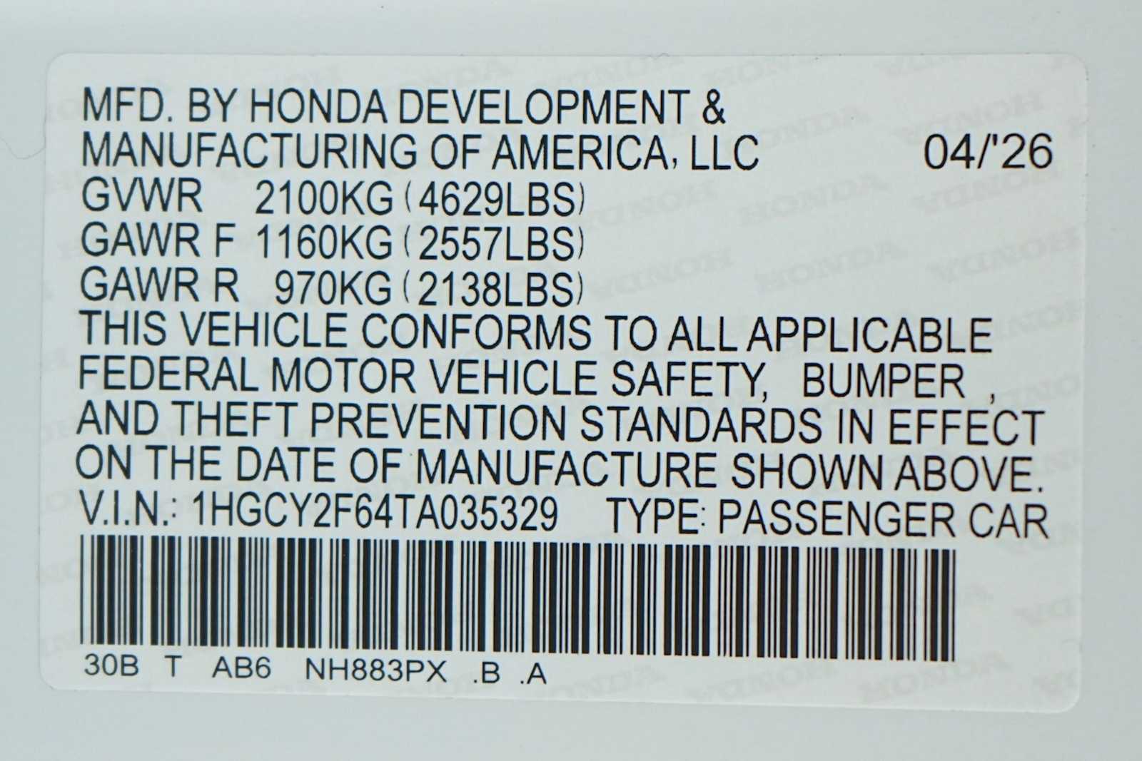 2026 Honda Accord Hybrid EX-L - Photo 29