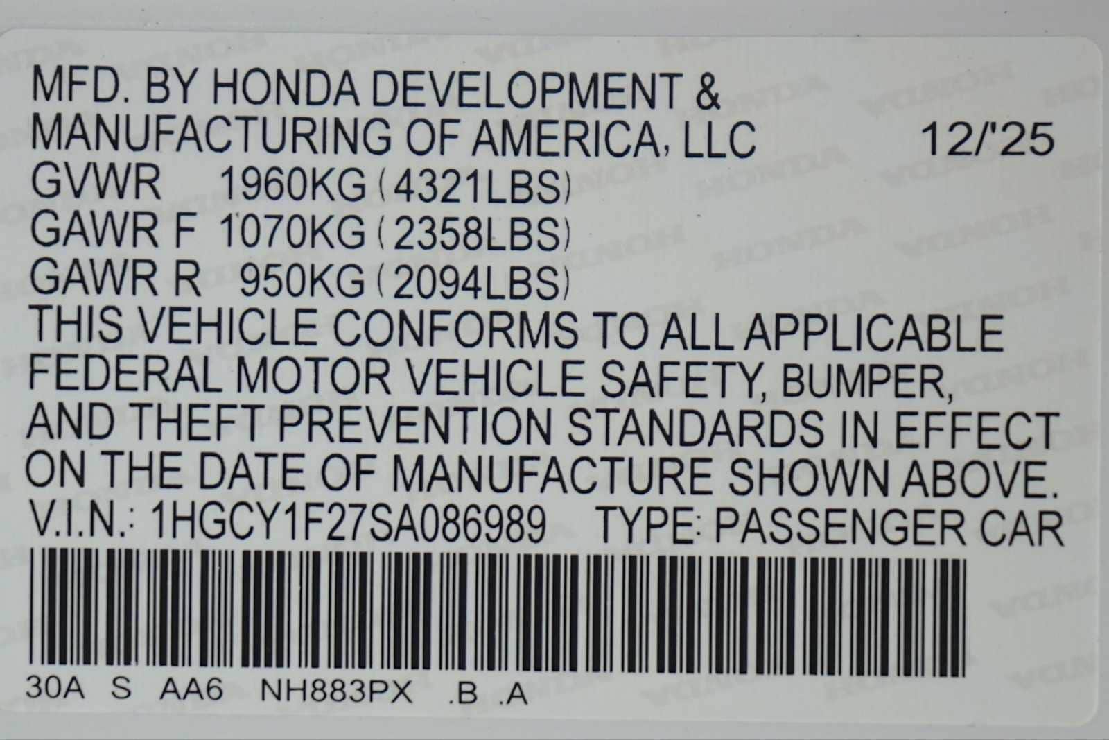 Thumbnail: 2025 Honda Accord - 21