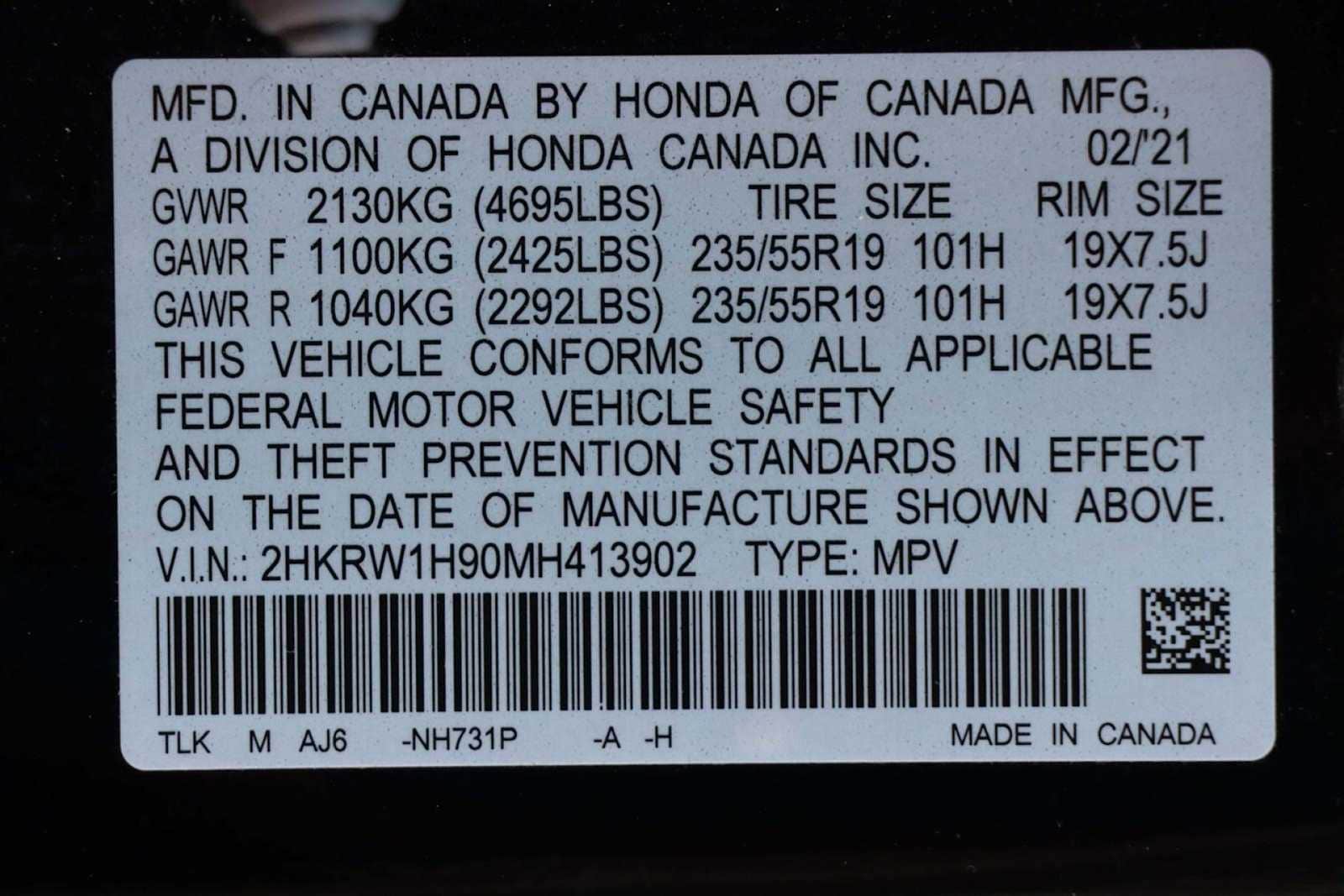 Thumbnail: 2021 Honda CR-V - 25