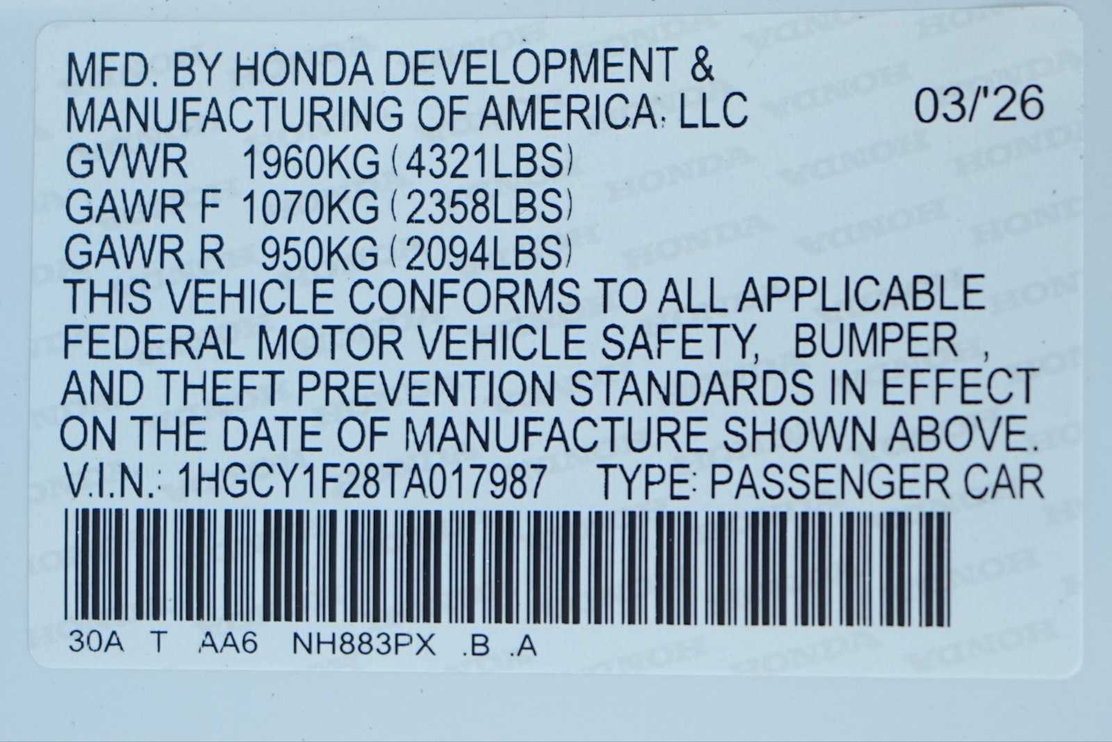 Thumbnail: 2026 Honda Accord - 21