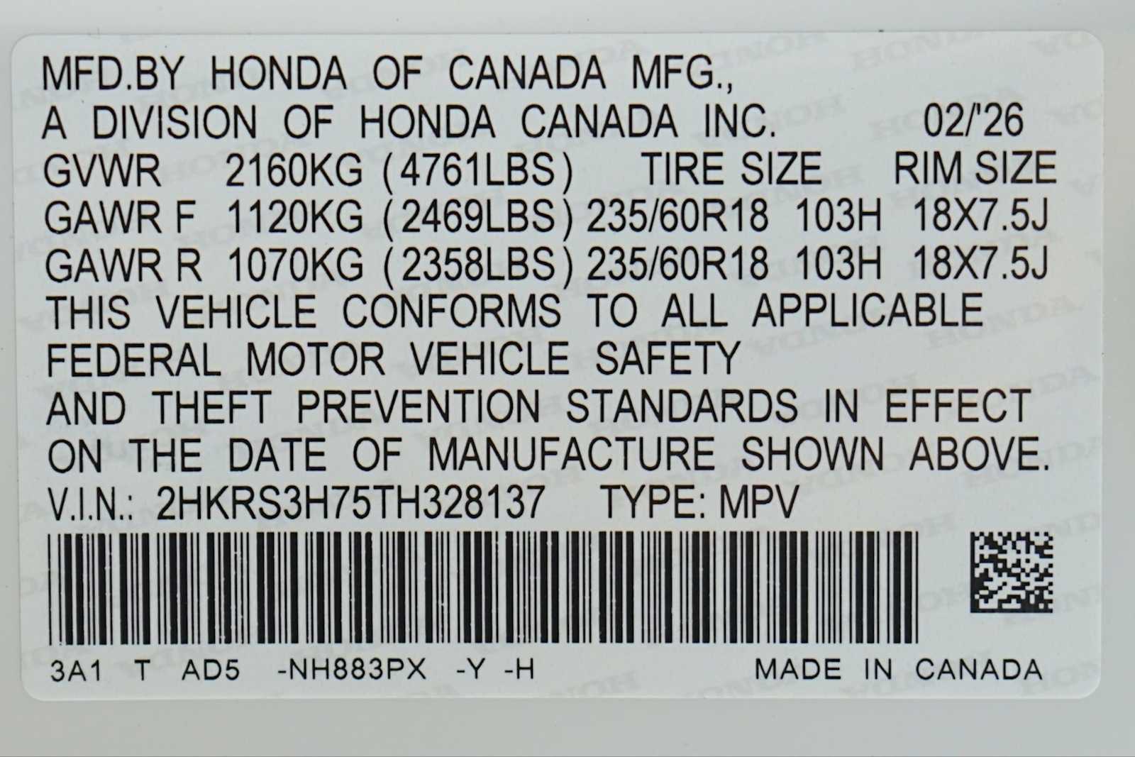 Thumbnail: 2026 Honda CR-V - 21