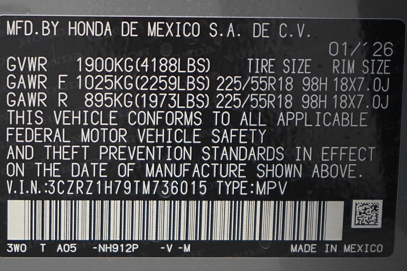 Thumbnail: 2026 Honda HR-V - 21