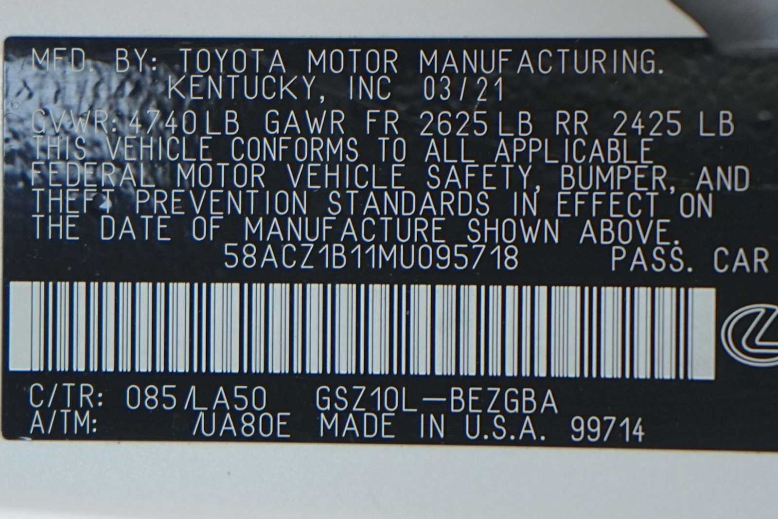 Thumbnail: 2021 Lexus ES - 30