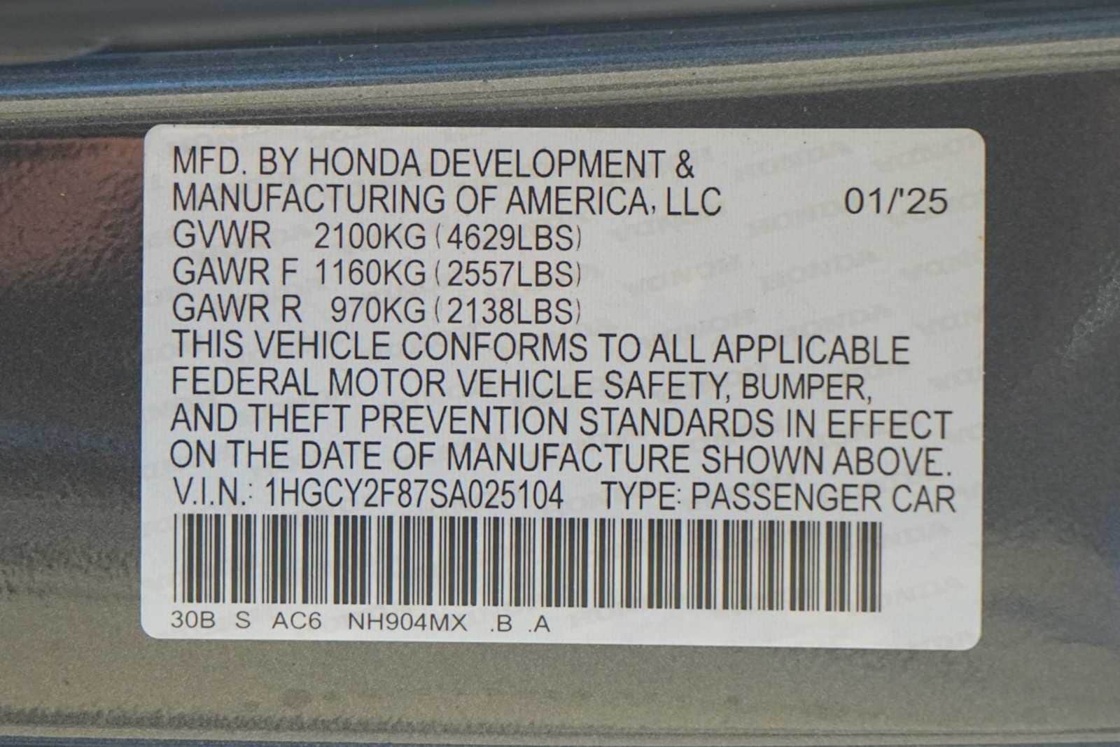 Thumbnail: 2025 Honda Accord - 30