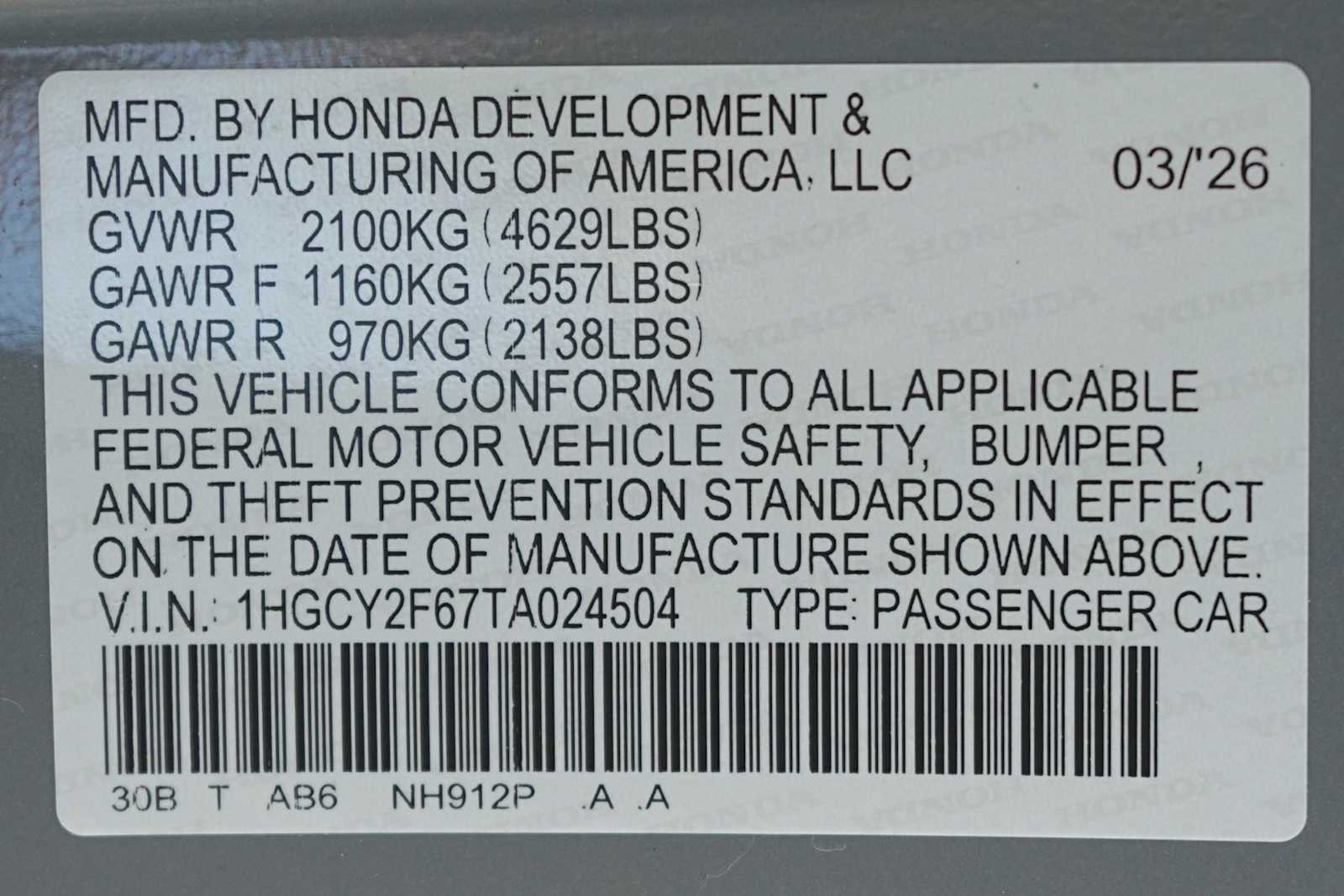 Thumbnail: 2026 Honda Accord - 21