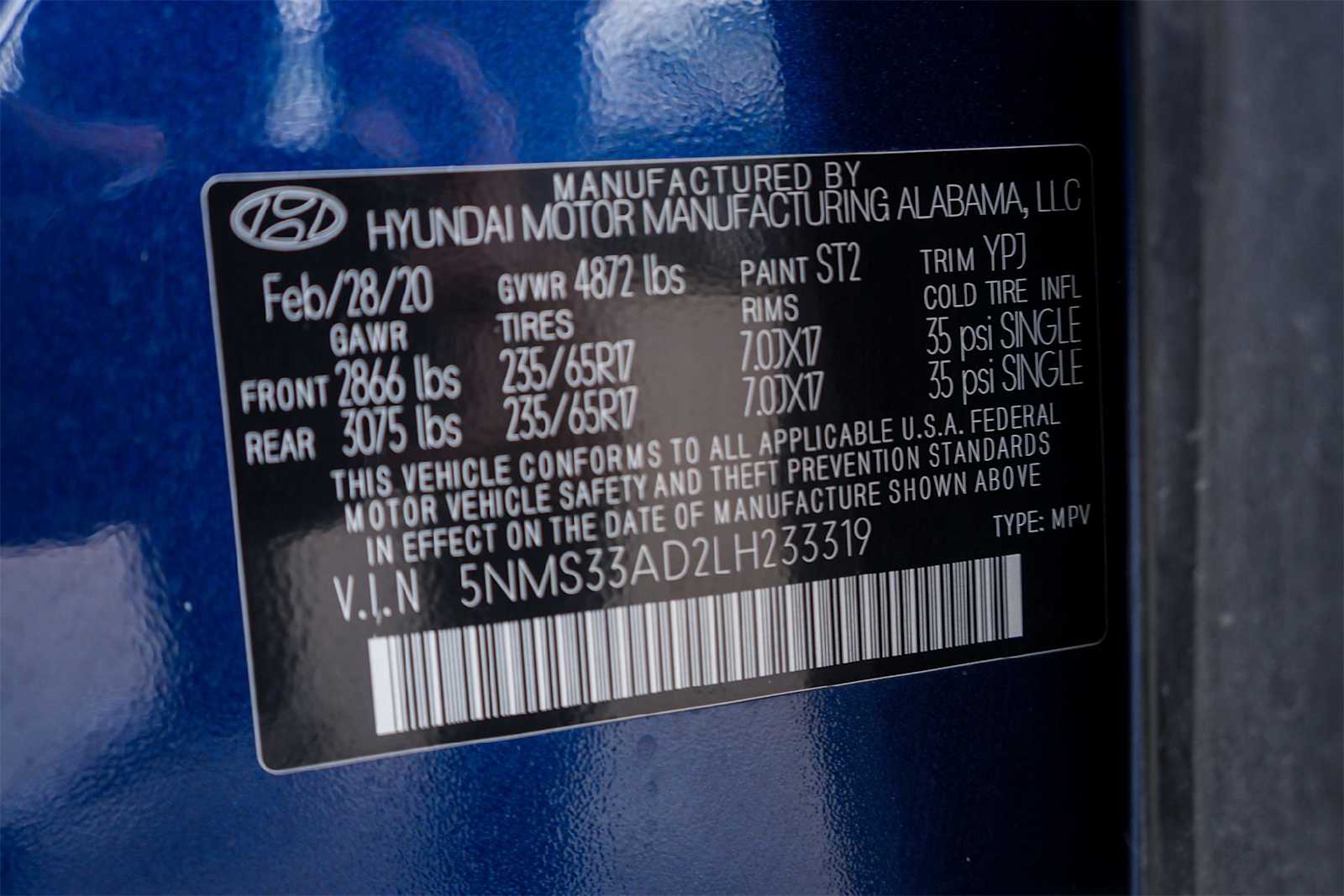 Thumbnail: 2020 Hyundai Santa Fe - 30