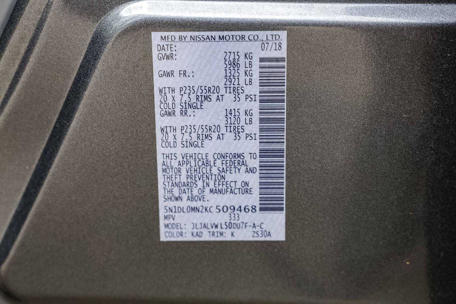 Thumbnail: 2019 INFINITI QX60 - 29