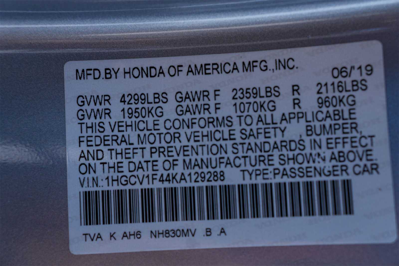 Thumbnail: 2019 Honda Accord - 30