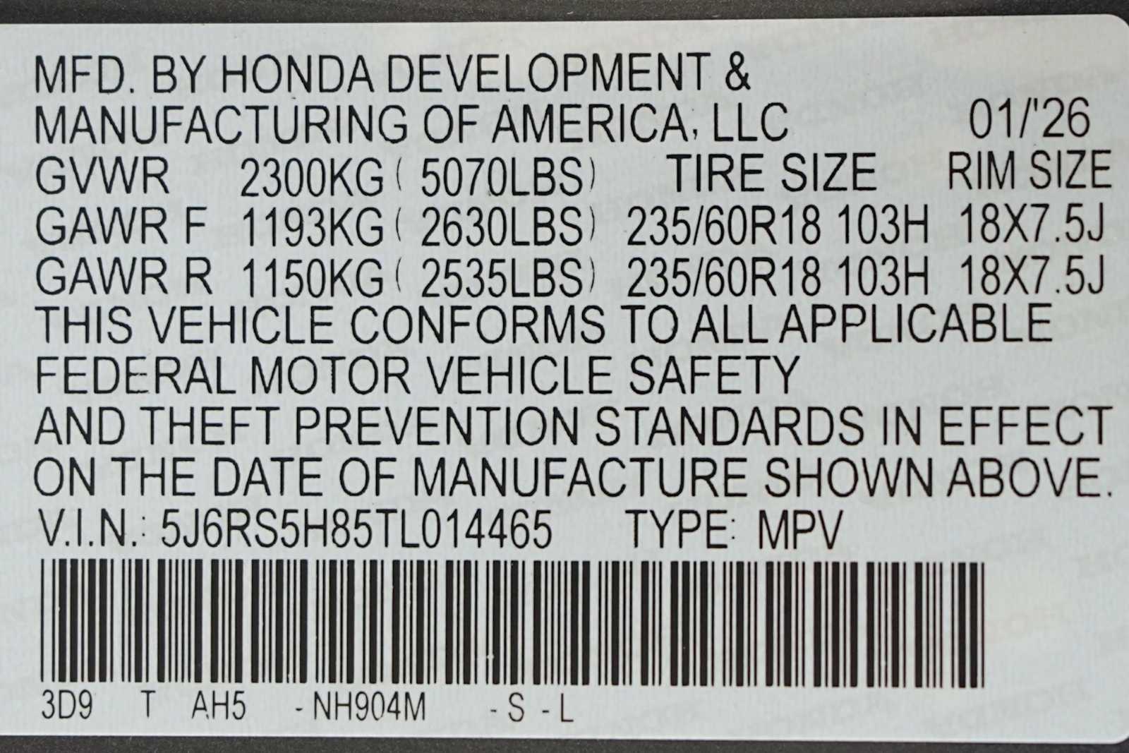 Thumbnail: 2026 Honda CR-V - 21