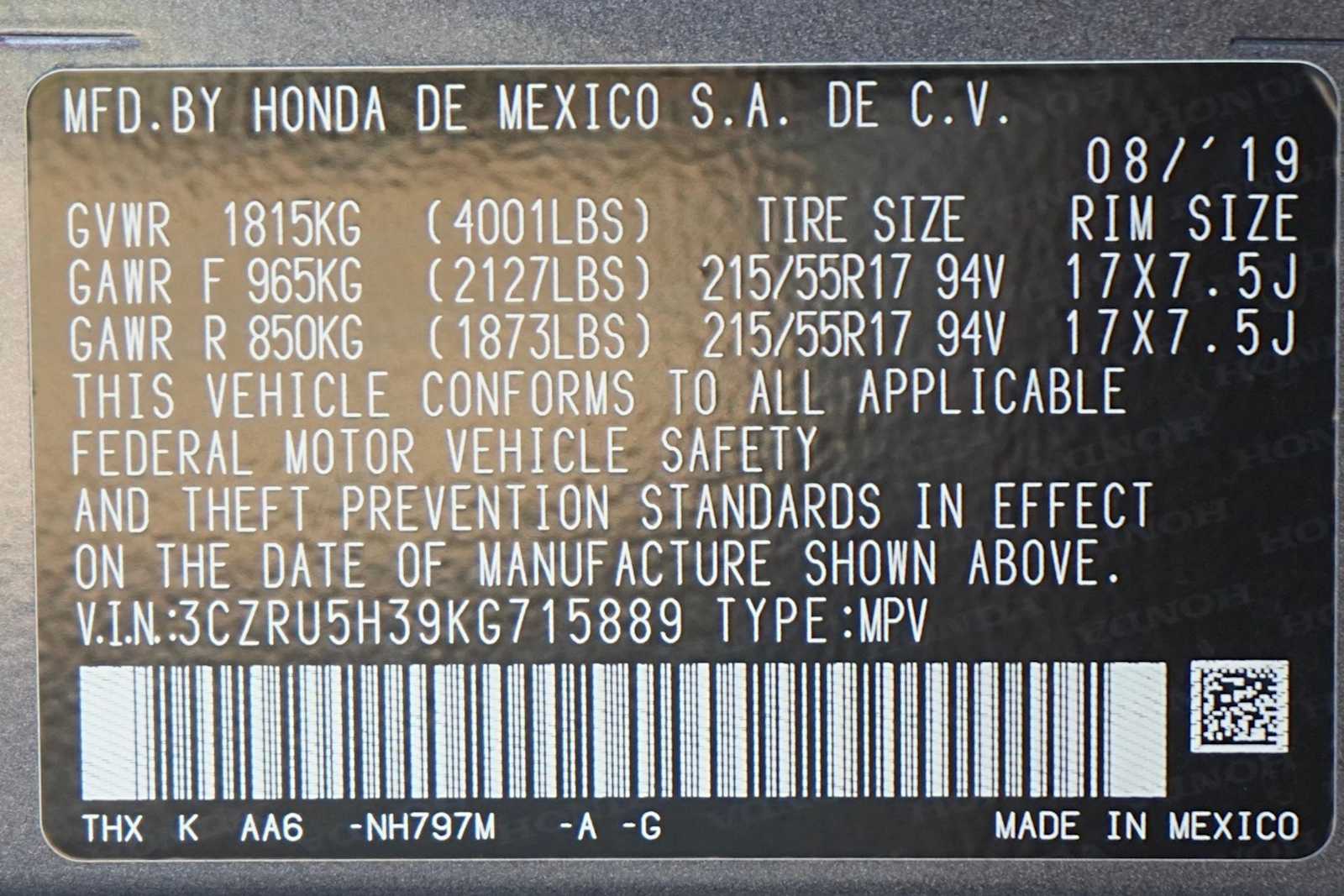 Thumbnail: 2019 Honda HR-V - 30