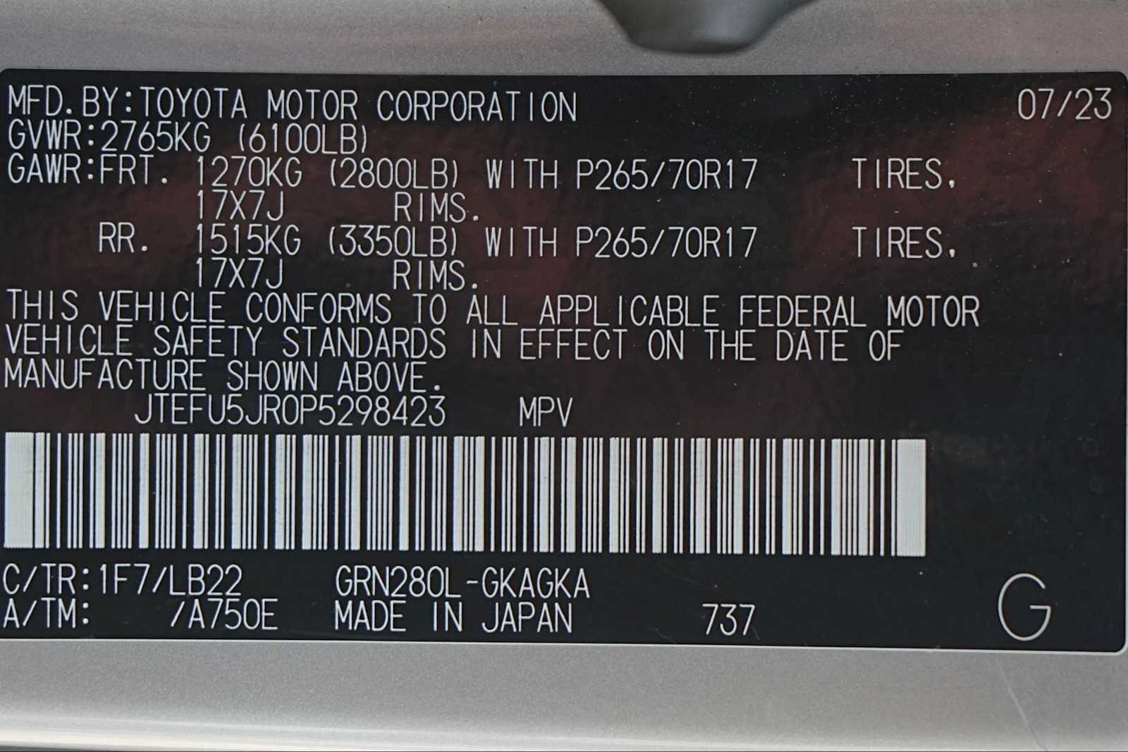Thumbnail: 2023 Toyota 4Runner - 29