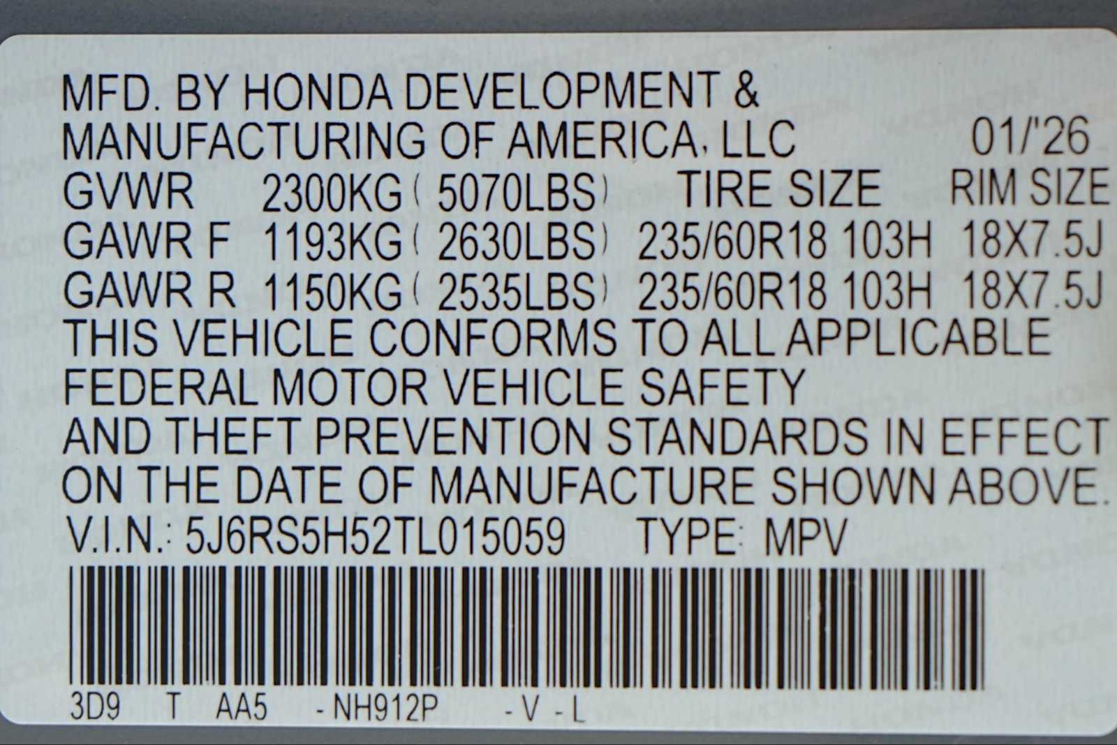 Thumbnail: 2026 Honda CR-V - 21
