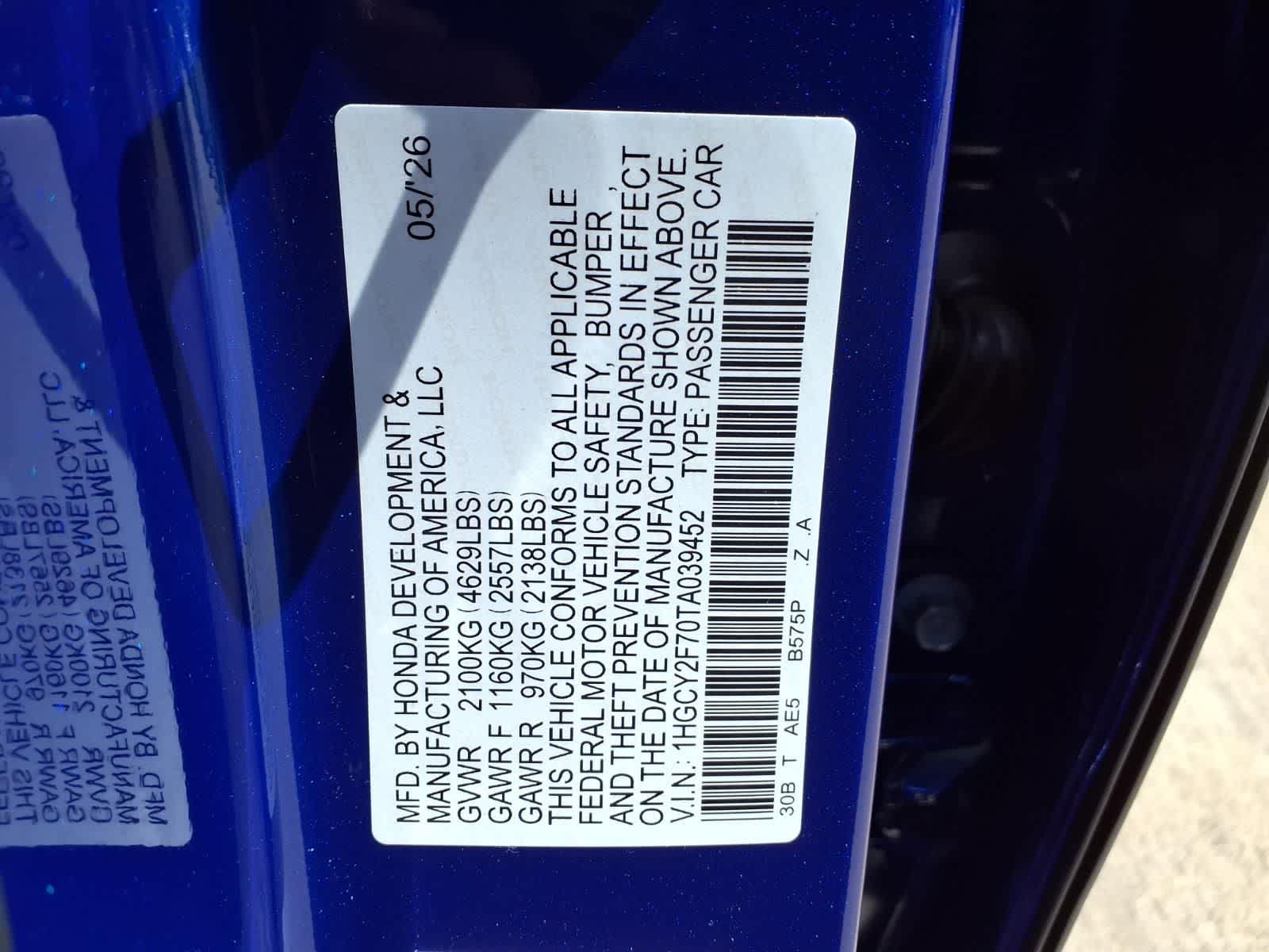2026 Honda Accord Hybrid Sport-L - Photo 21