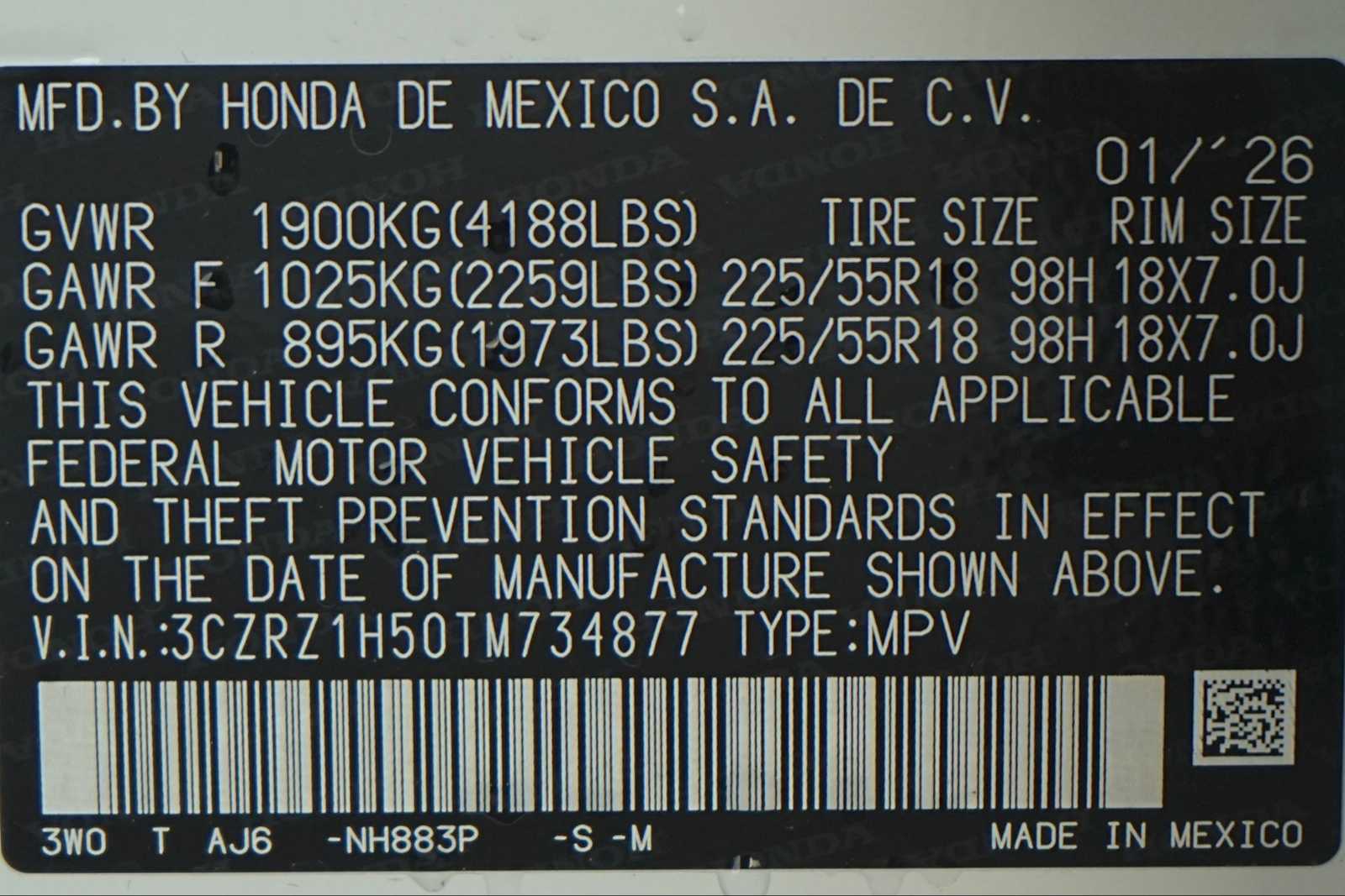 Thumbnail: 2026 Honda HR-V - 21