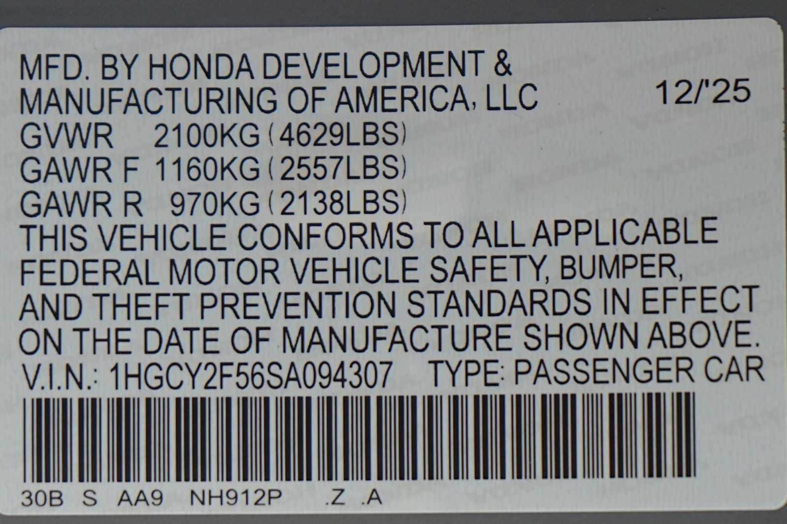 Thumbnail: 2025 Honda Accord - 30