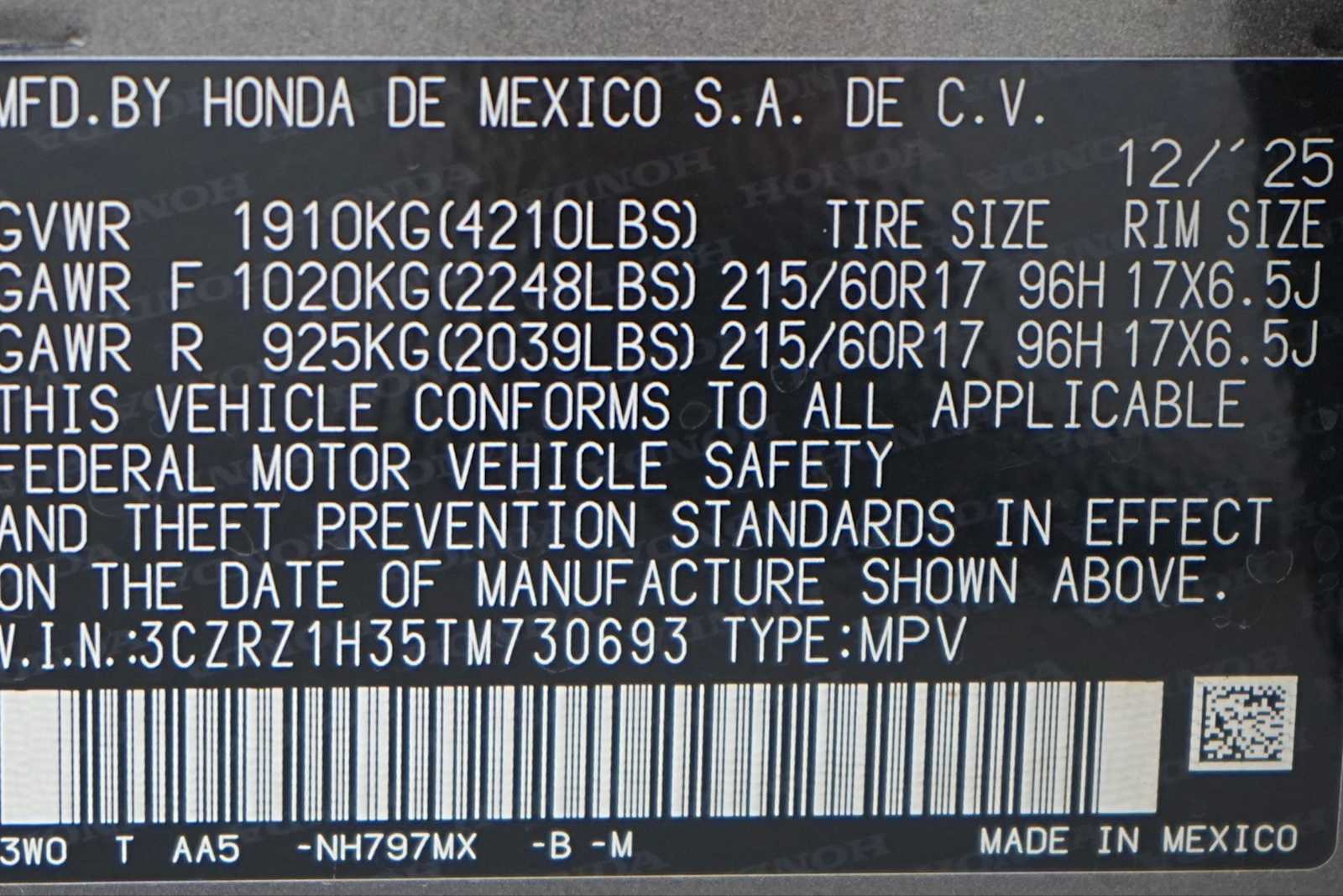 Thumbnail: 2026 Honda HR-V - 21