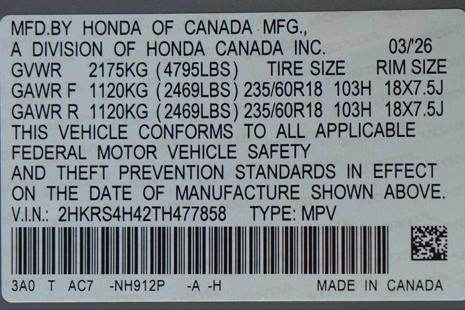 Thumbnail: 2026 Honda CR-V - 21