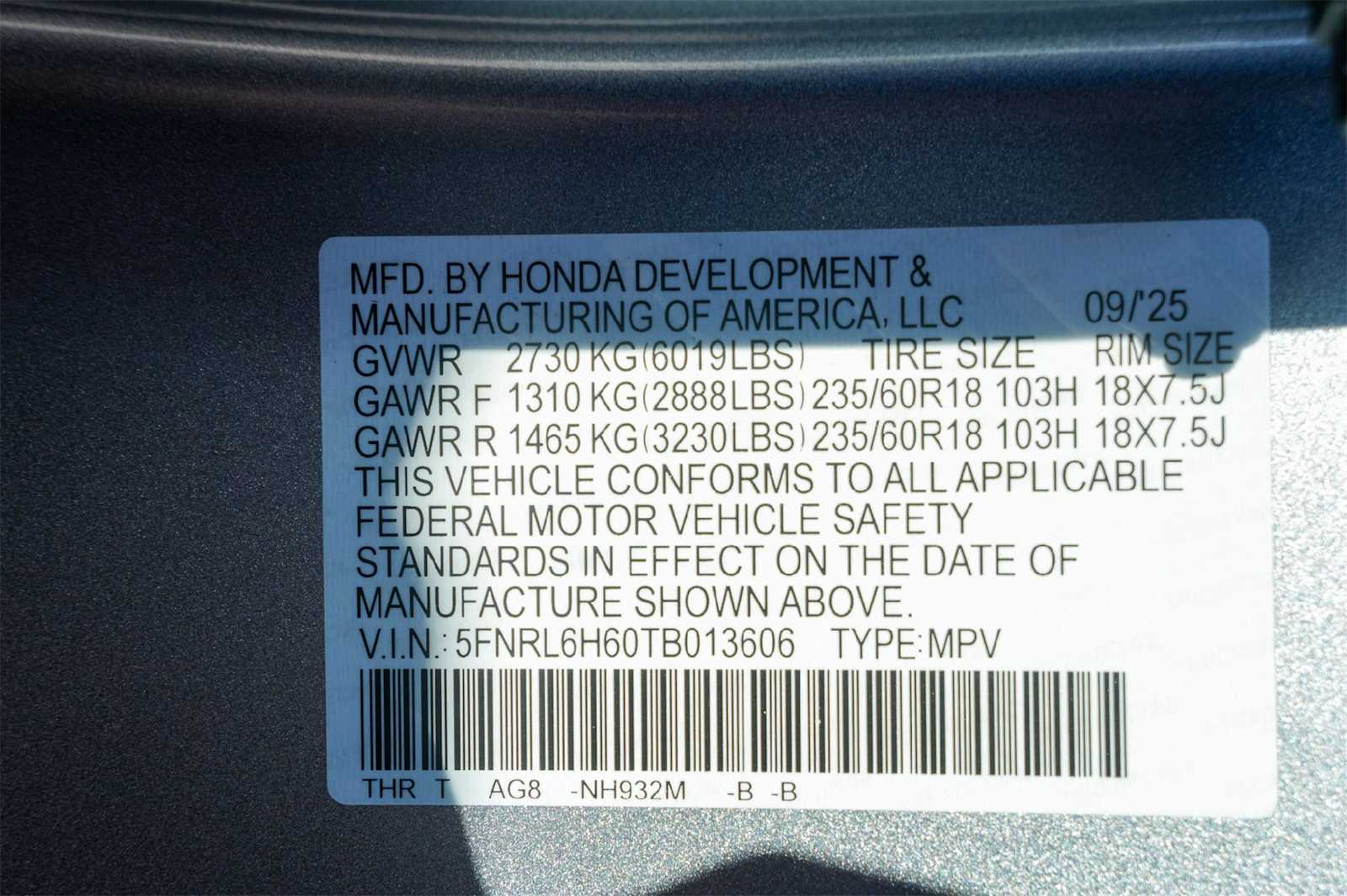 Thumbnail: 2026 Honda Odyssey - 21