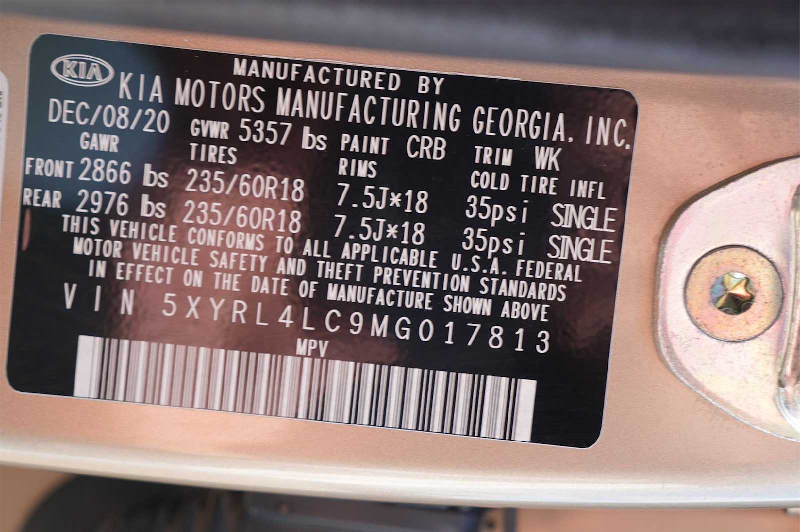 Thumbnail: 2021 Kia Sorento - 30