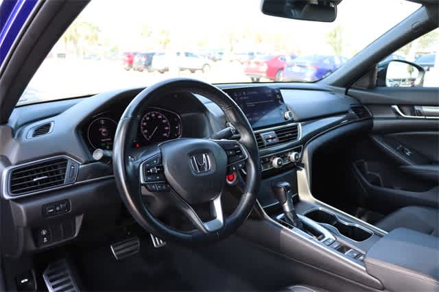 Used 2021 Honda Accord Sport with VIN 1HGCV1F31MA111521 for sale in Houston, TX