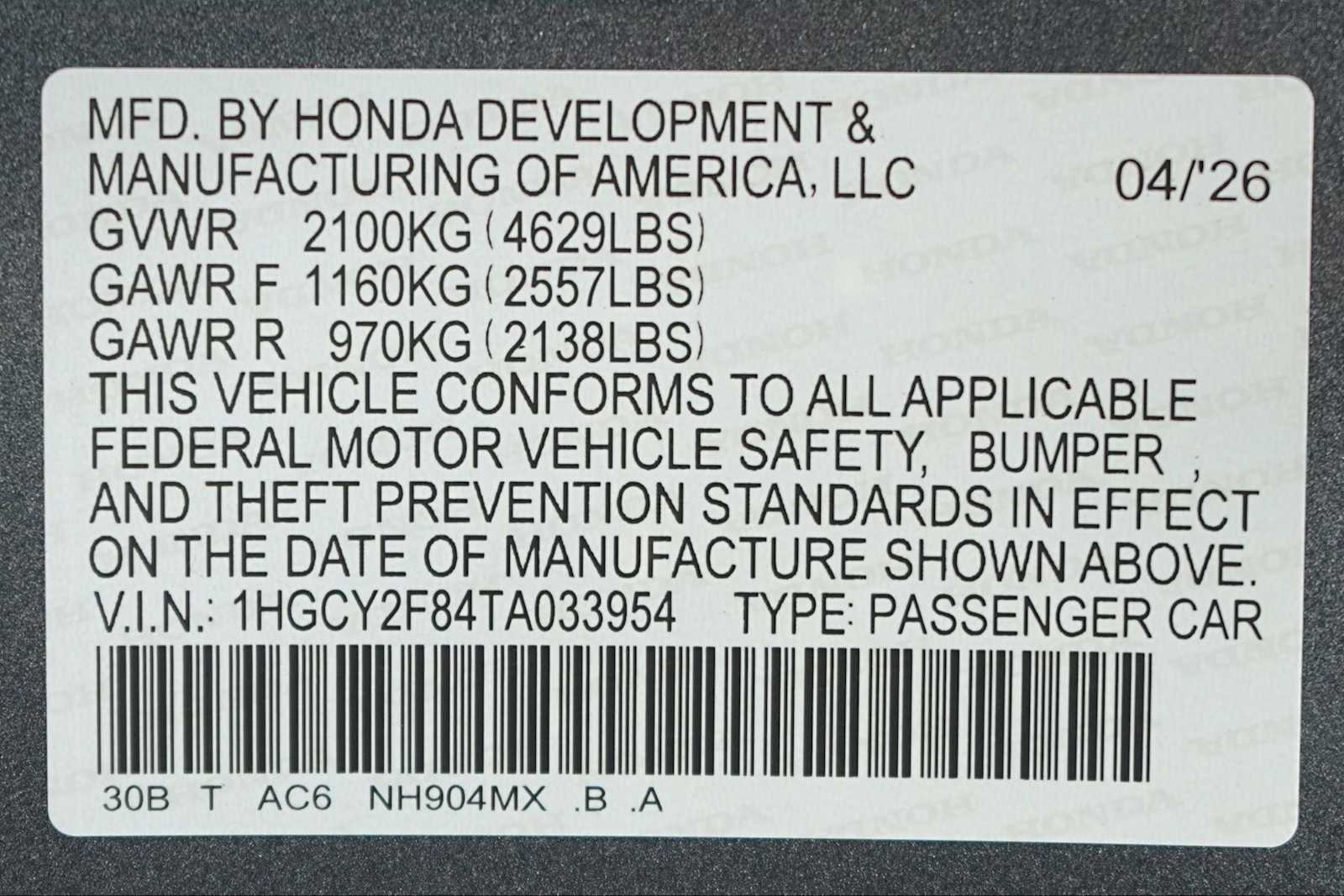 Thumbnail: 2026 Honda Accord - 21