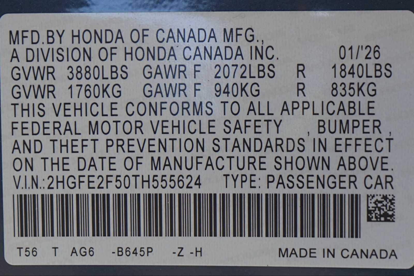 Thumbnail: 2026 Honda Civic - 21