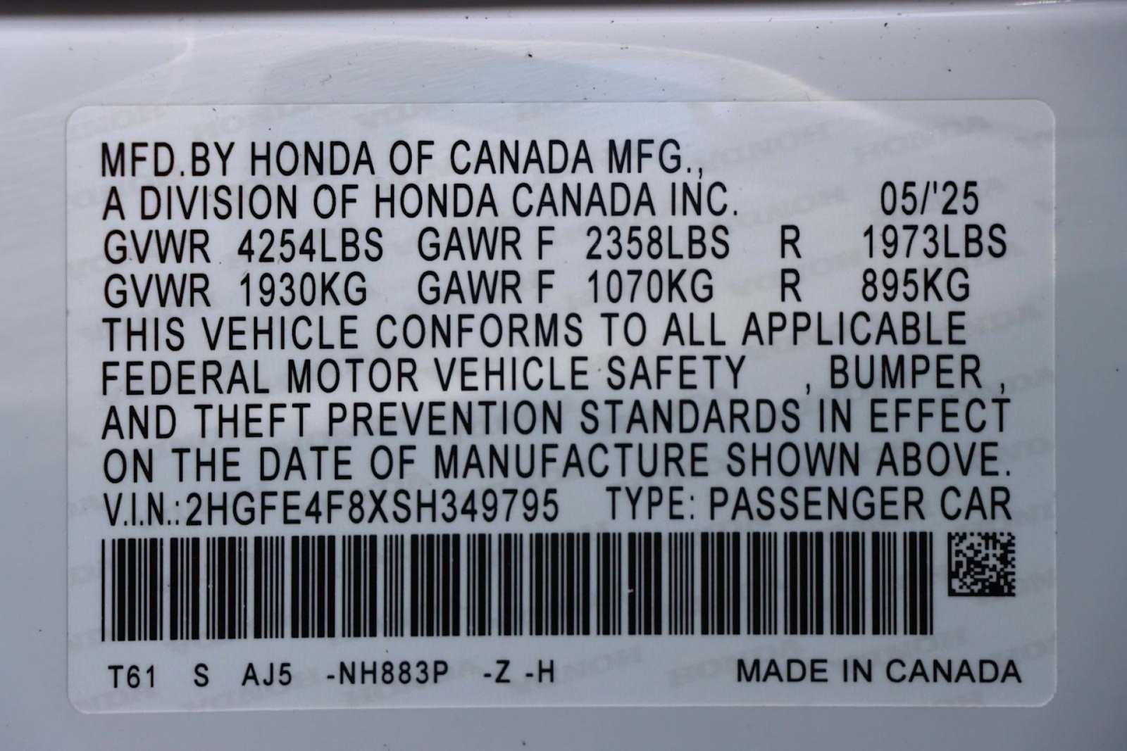 Thumbnail: 2025 Honda Civic - 21