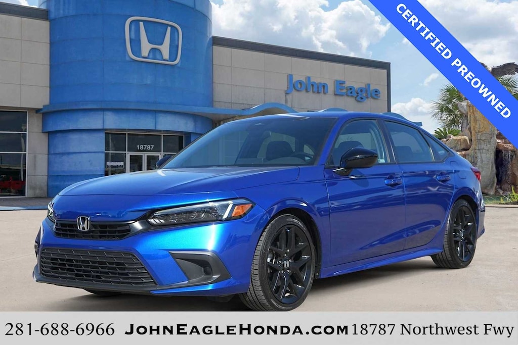 Certified 2023 Honda Civic Sport Sedan