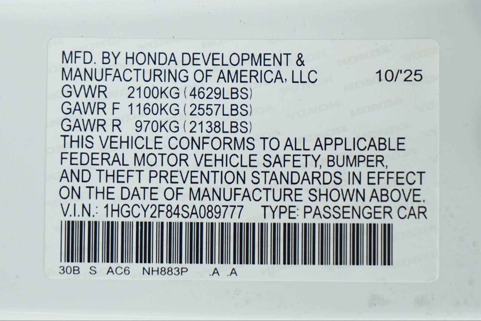 Thumbnail: 2025 Honda Accord - 21