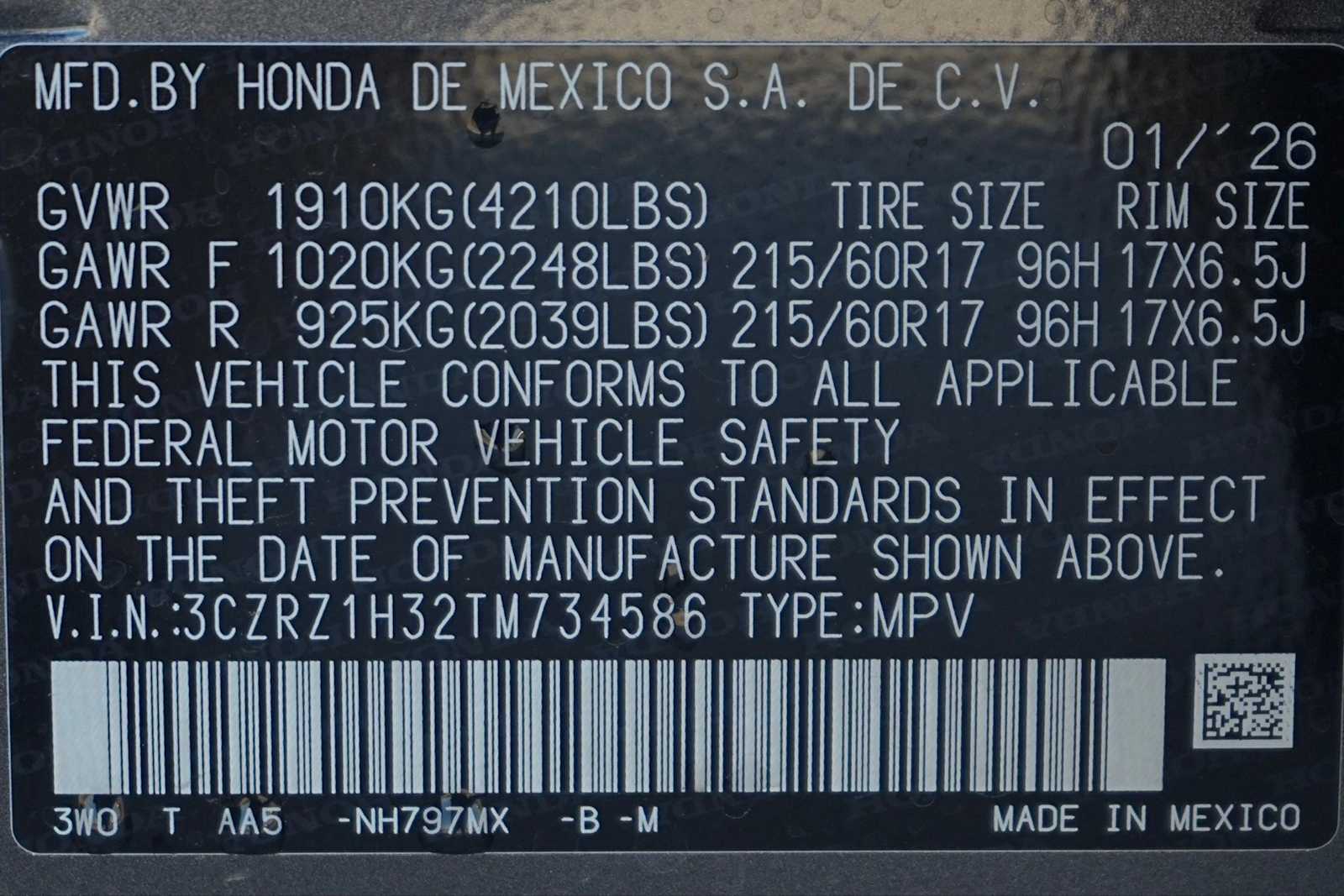 Thumbnail: 2026 Honda HR-V - 21