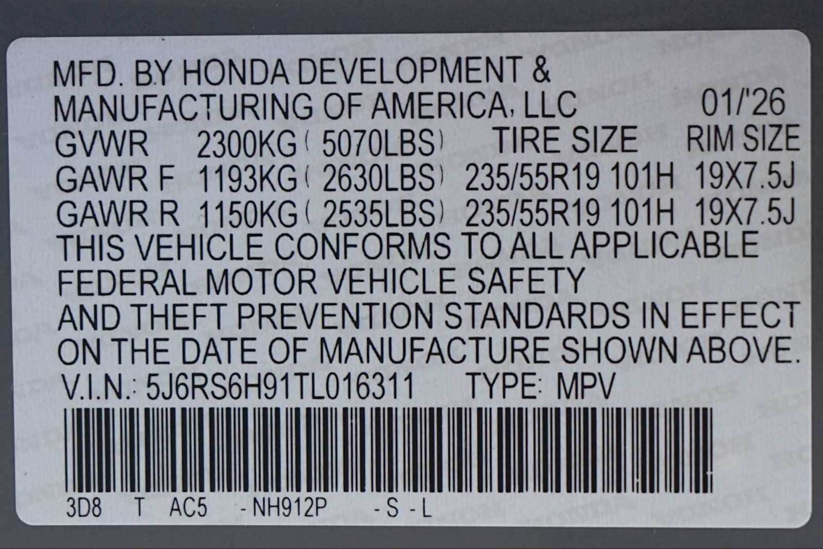 Thumbnail: 2026 Honda CR-V - 21