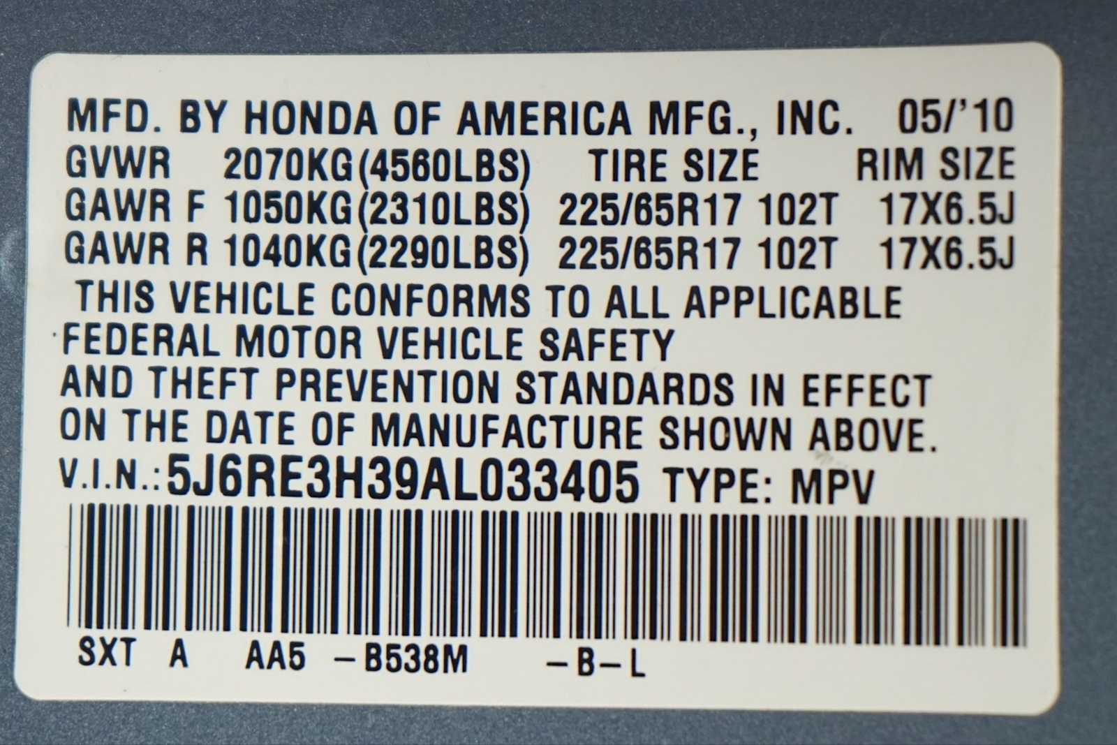 Thumbnail: 2010 Honda CR-V - 30
