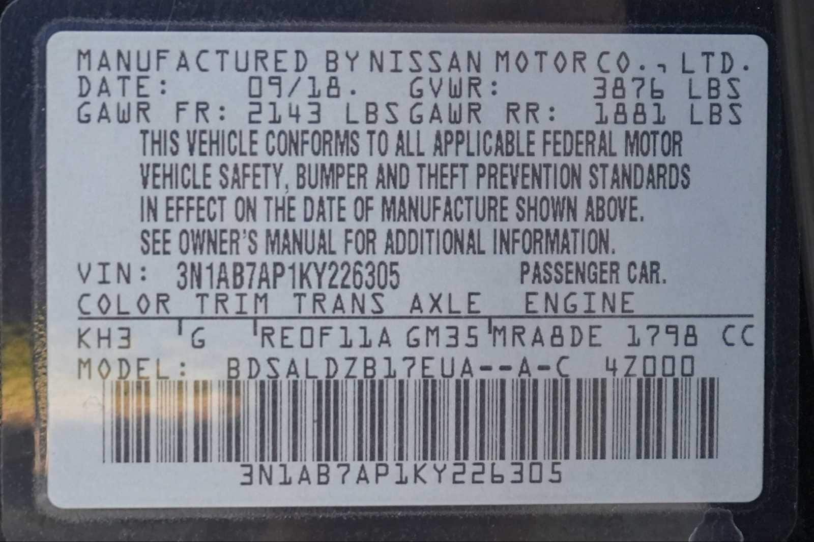 Thumbnail: 2019 Nissan Sentra - 30