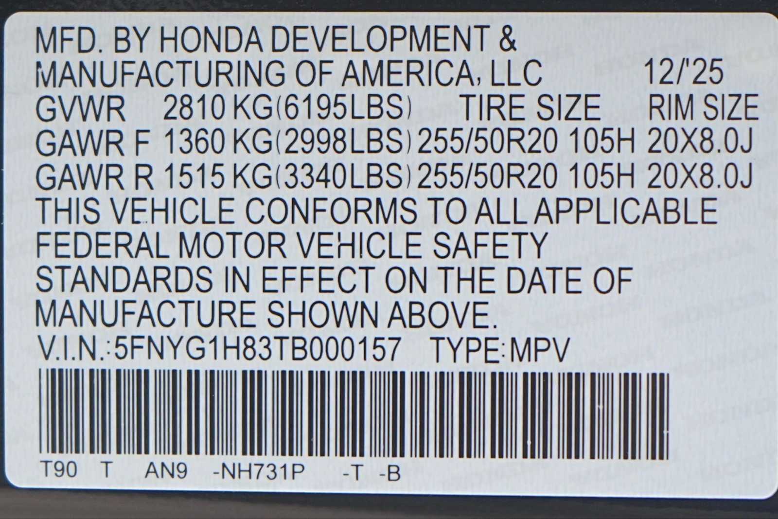 Thumbnail: 2026 Honda Pilot - 30