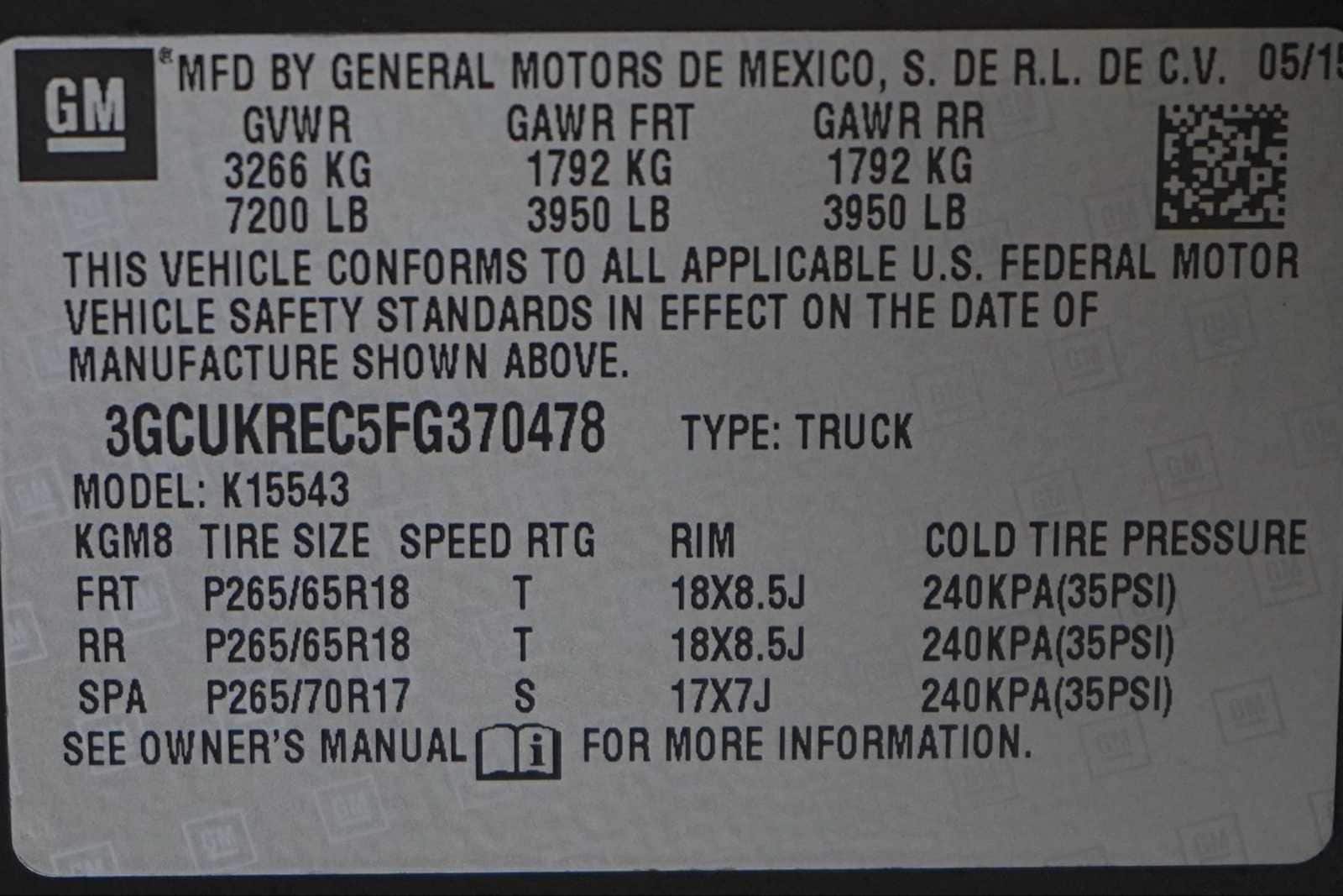 Thumbnail: 2015 Chevrolet Silverado 1500 - 30